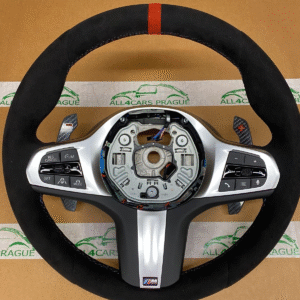 BMW M SPORT LENKRAD ALCANTARA MIT CARBON PADDLES  M-SPORT 8077417-14 ORIG. NEU!!