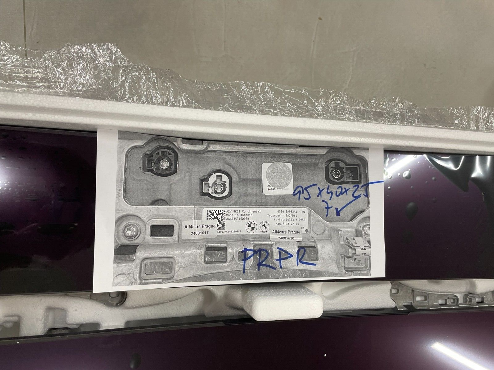 BMW X3 G45 CLUSTER TACHOMETER BILDSCHIRM 65505A932A1 - 6550 5A932A1 - 01 NEU - Obrázek 15