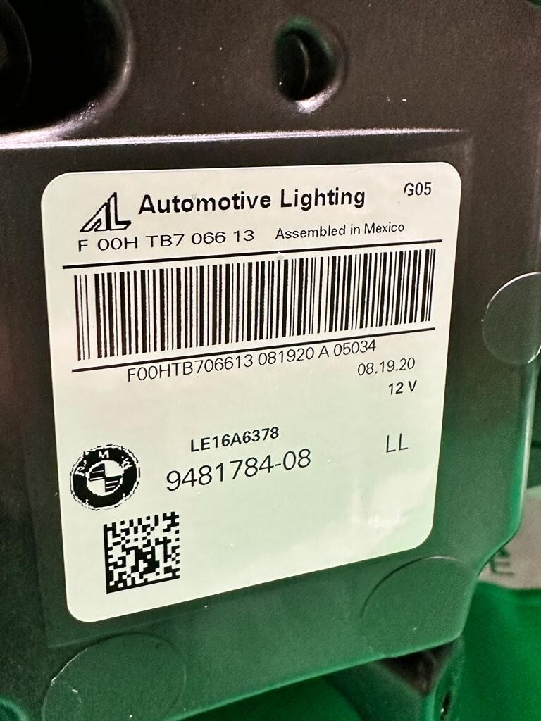 BMW X5 (G05, F95) FRONT SCHEINWERFER VOLL LED R+L 9481784-08 9481783-03 ORIG.NEU - Obrázek 4