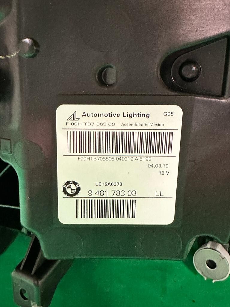 BMW X5 (G05, F95) FRONT SCHEINWERFER VOLL LED R+L 9481784-08 9481783-03 ORIG.NEU - Obrázek 5