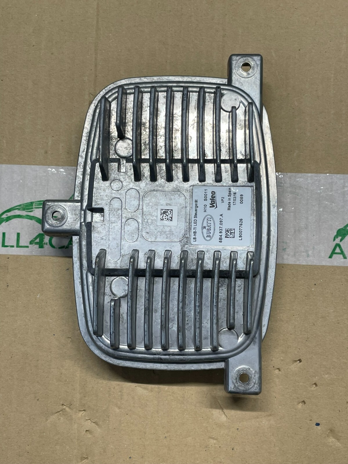 BUGATTI CHIRON SCHEINWERFER STEUERGERÄT 5B4937097A - L90077626 ORIGINAL FAST NEU - Obrázek 6