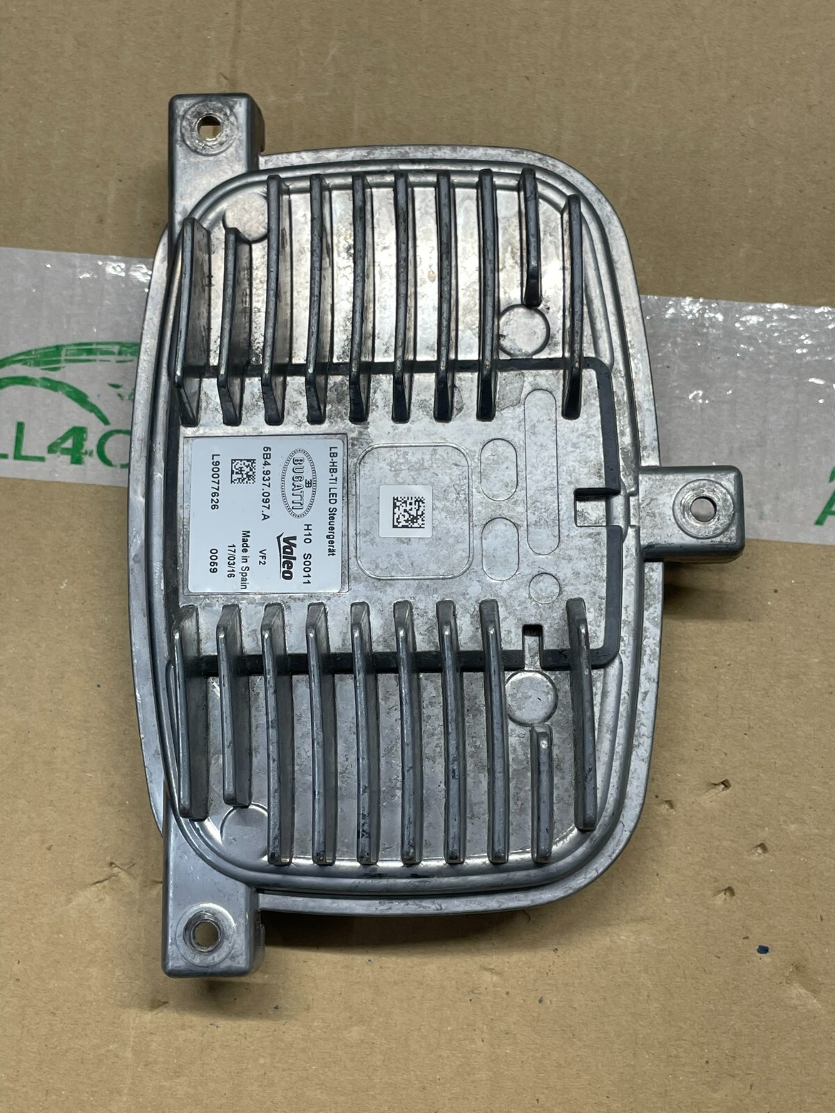 BUGATTI CHIRON SCHEINWERFER STEUERGERÄT 5B4937097A - L90077626 ORIGINAL FAST NEU - Obrázek 7