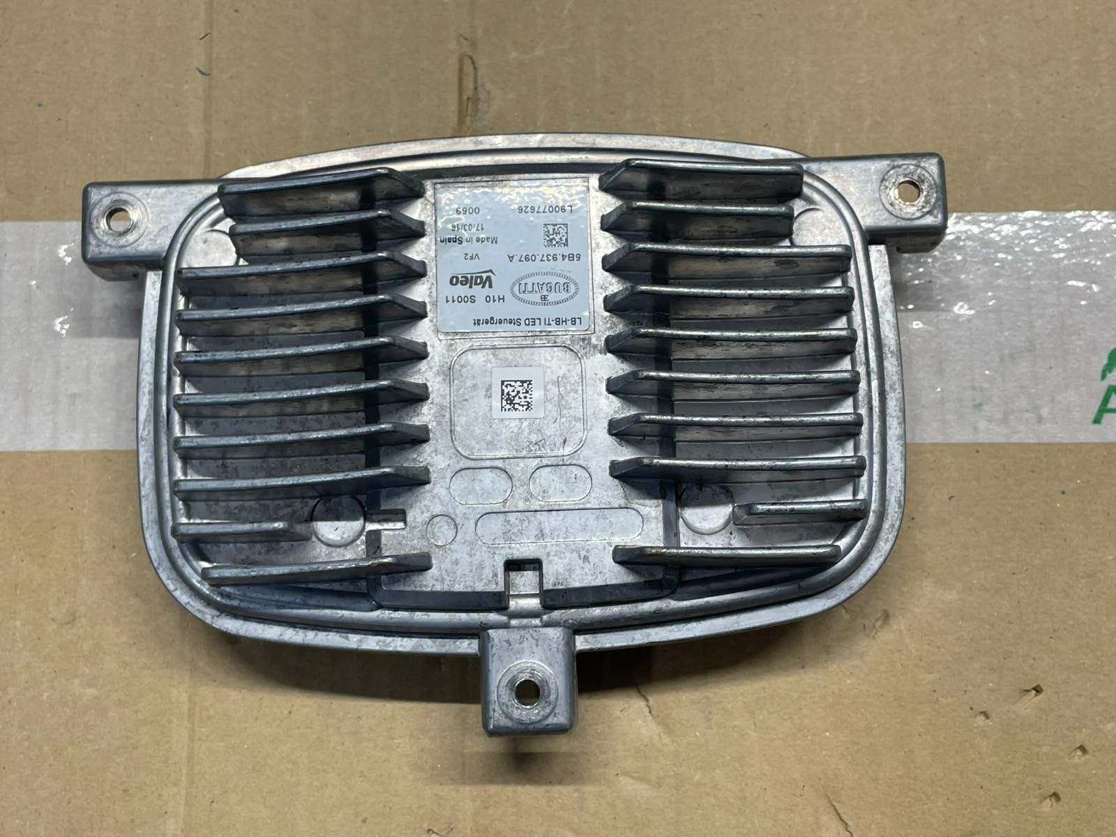 BUGATTI CHIRON SCHEINWERFER STEUERGERÄT 5B4937097A - L90077626 ORIGINAL FAST NEU