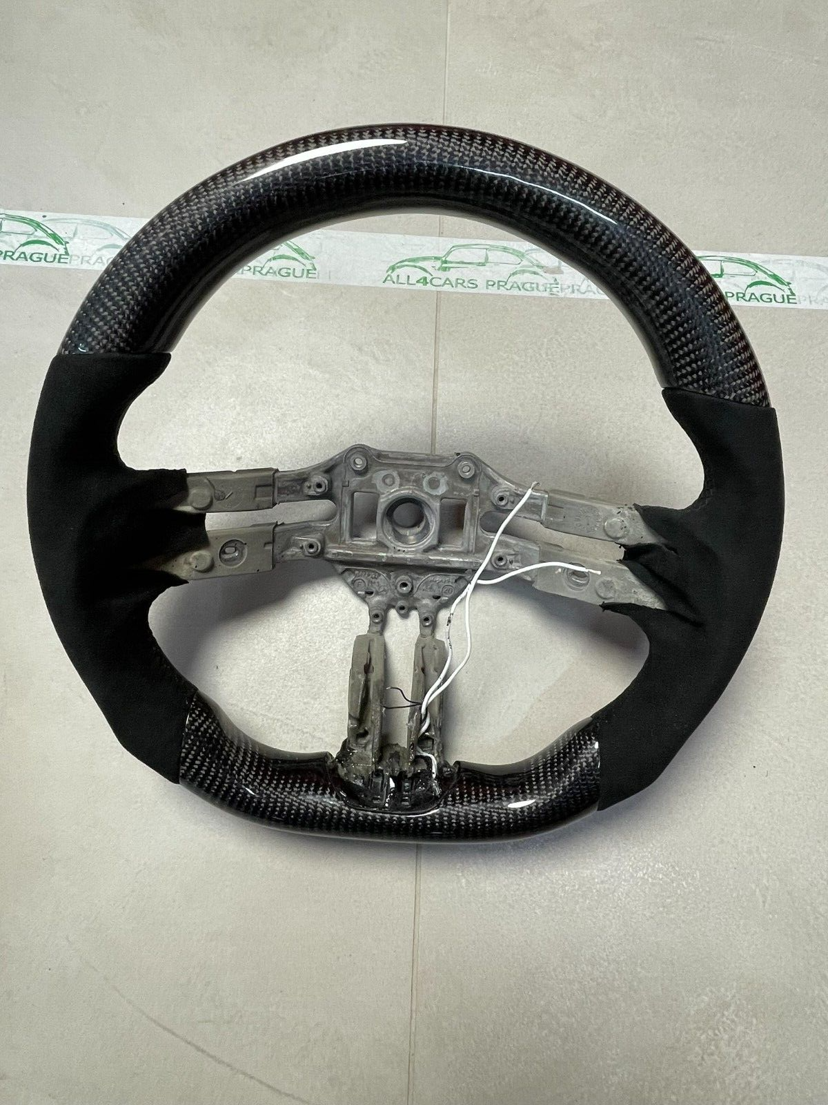 CARBON ALCANTARA LENKRAD FÜR MERCEDES AMG LEERES RAHMEN INDIVIDUEL PRODUKT NEU - Obrázek 11