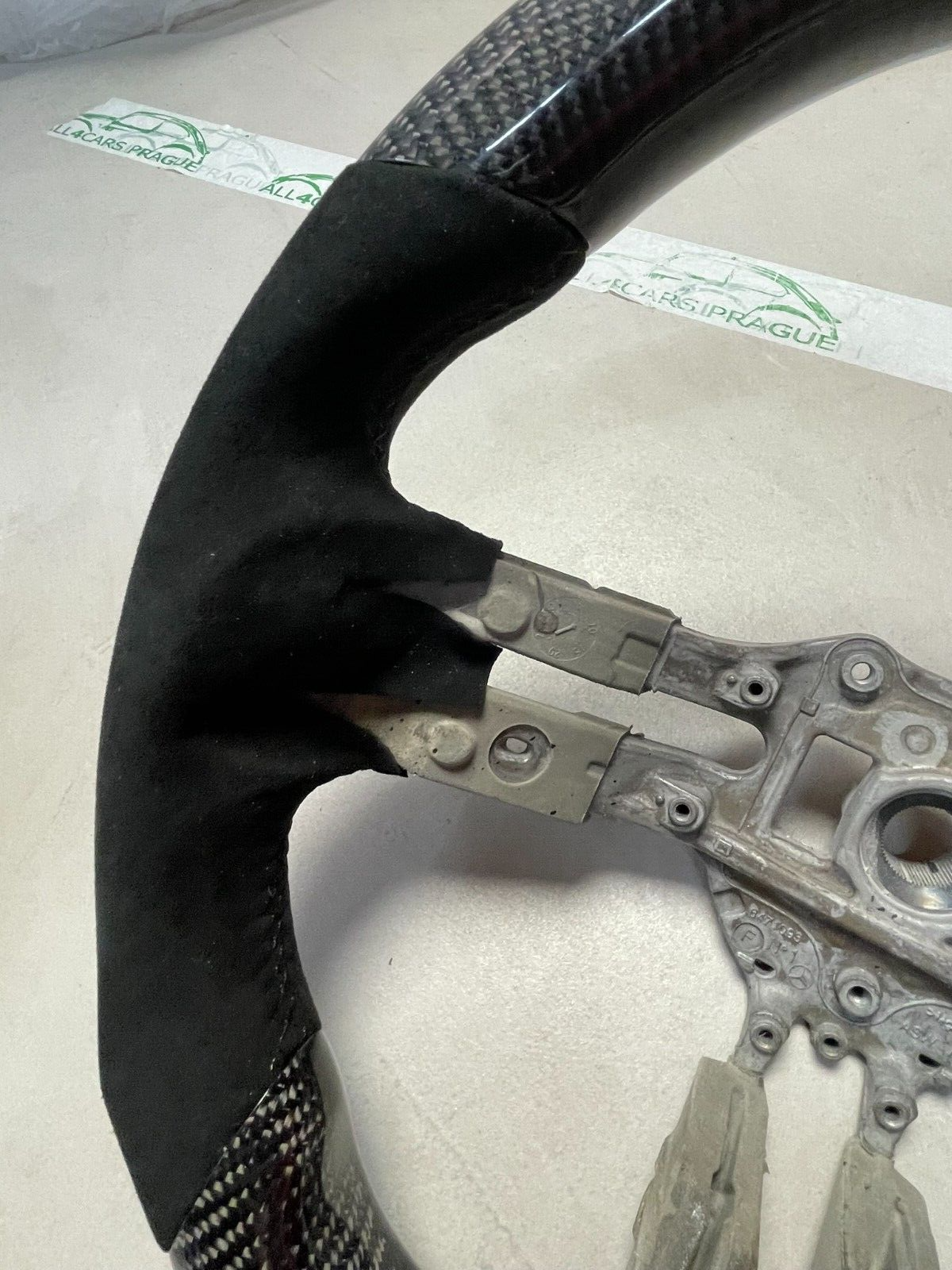 CARBON ALCANTARA LENKRAD FÜR MERCEDES AMG LEERES RAHMEN INDIVIDUEL PRODUKT NEU - Obrázek 12