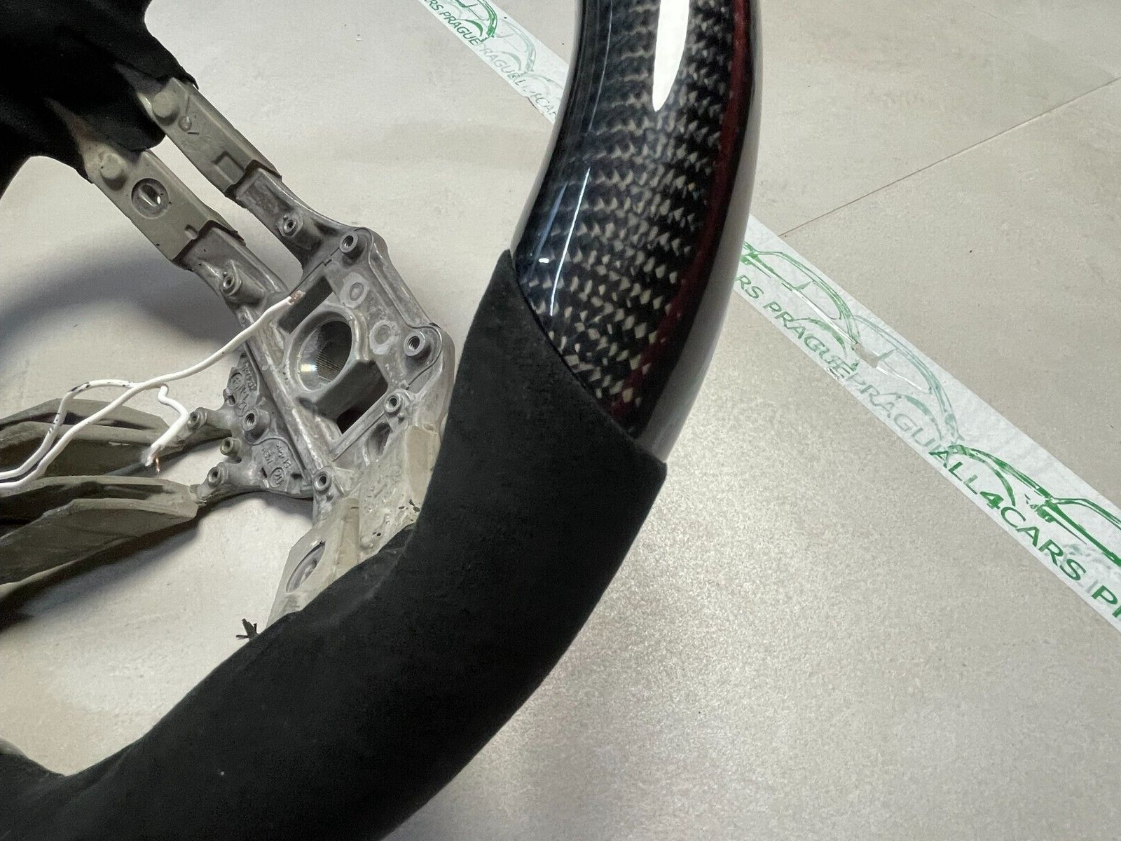 CARBON ALCANTARA LENKRAD FÜR MERCEDES AMG LEERES RAHMEN INDIVIDUEL PRODUKT NEU - Obrázek 14