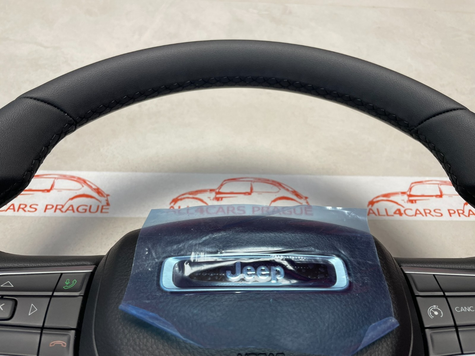 JEEP LENKRAD SPORT LEDER KOMPLET MIT SCHLAT WIPPEN 255569087BQW-AK NEU ORIGINAL - Obrázek 15