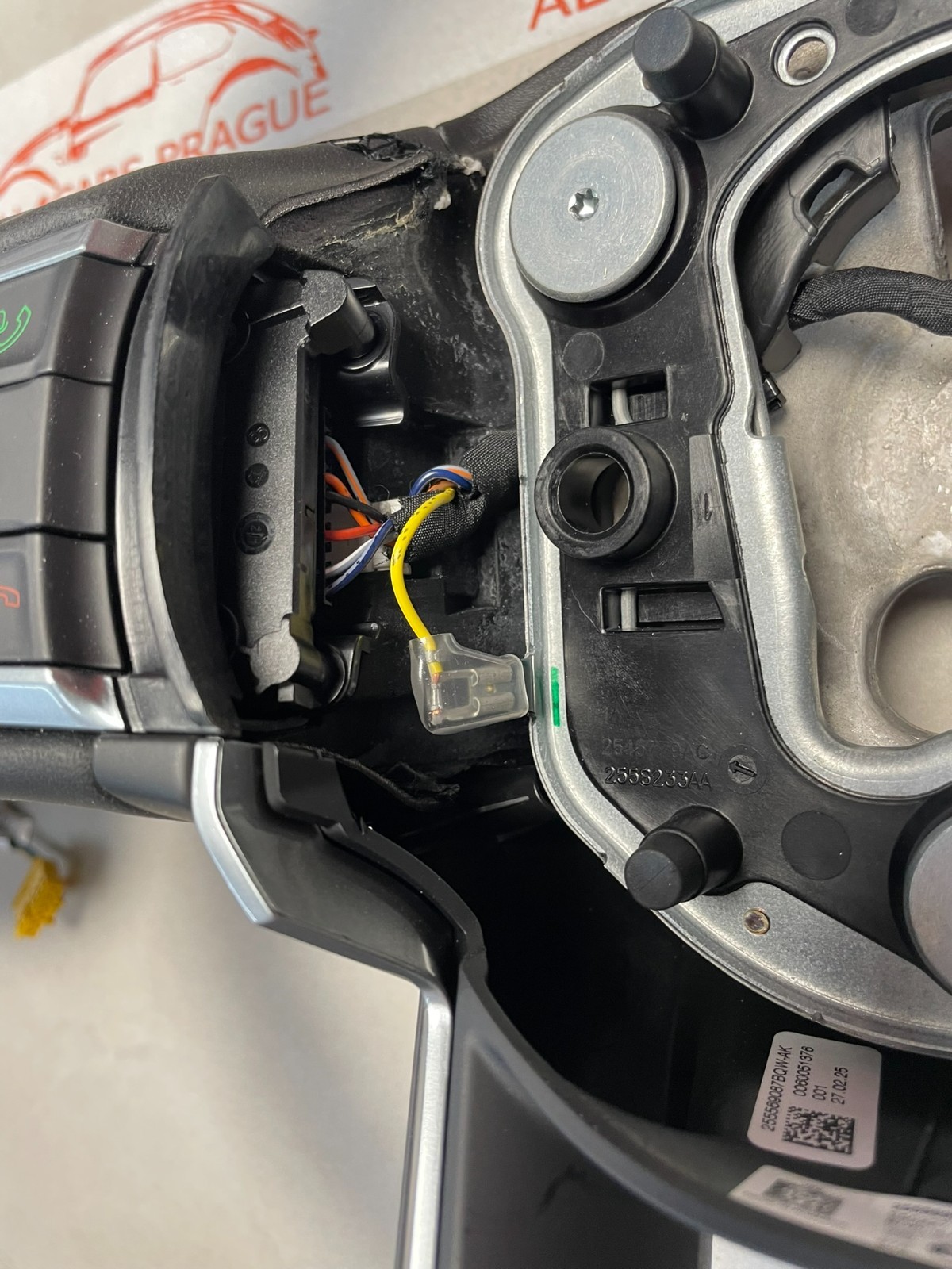 JEEP LENKRAD SPORT LEDER KOMPLET MIT SCHLAT WIPPEN 255569087BQW-AK NEU ORIGINAL - Obrázek 7