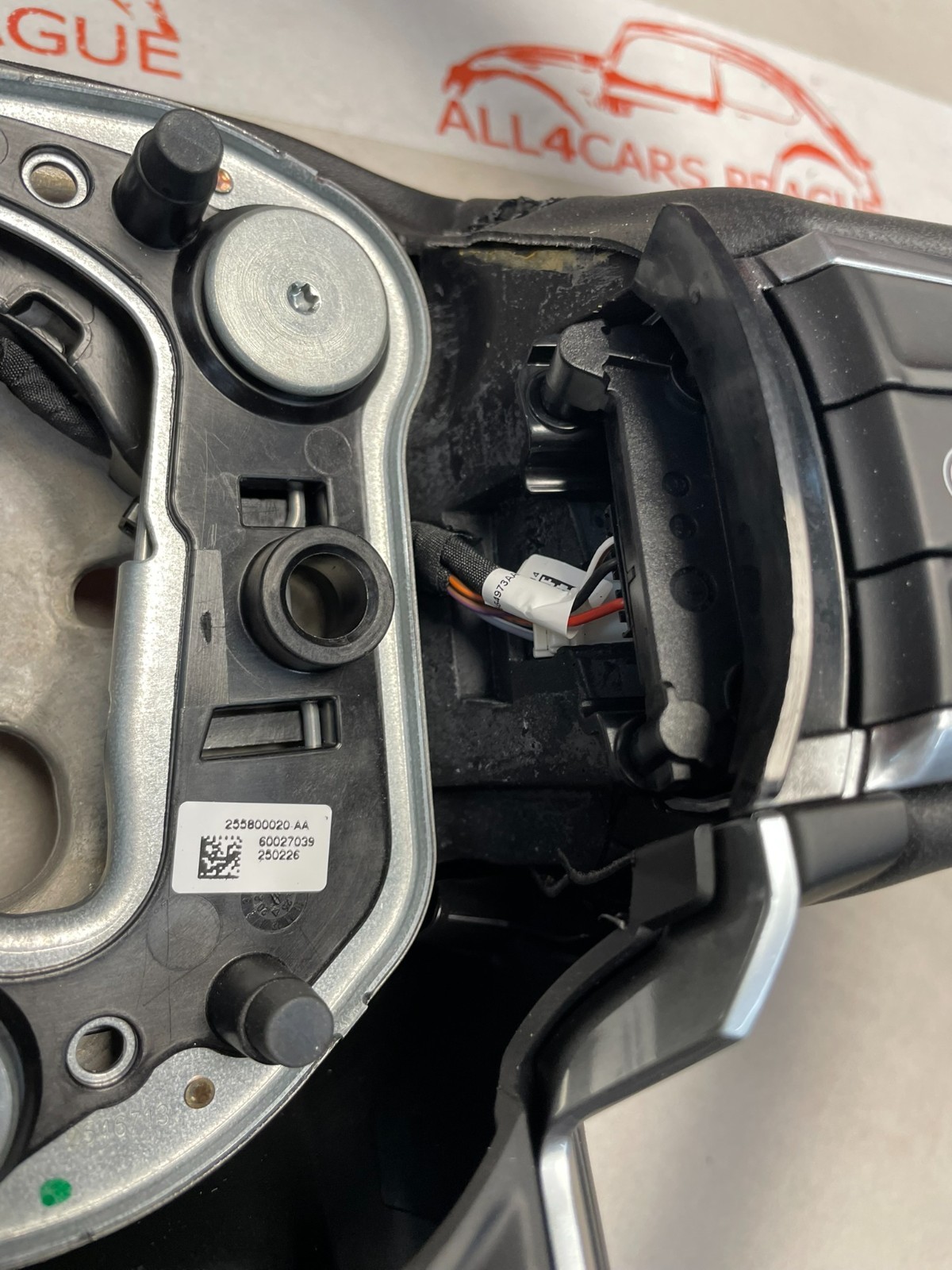 JEEP LENKRAD SPORT LEDER KOMPLET MIT SCHLAT WIPPEN 255569087BQW-AK NEU ORIGINAL - Obrázek 8