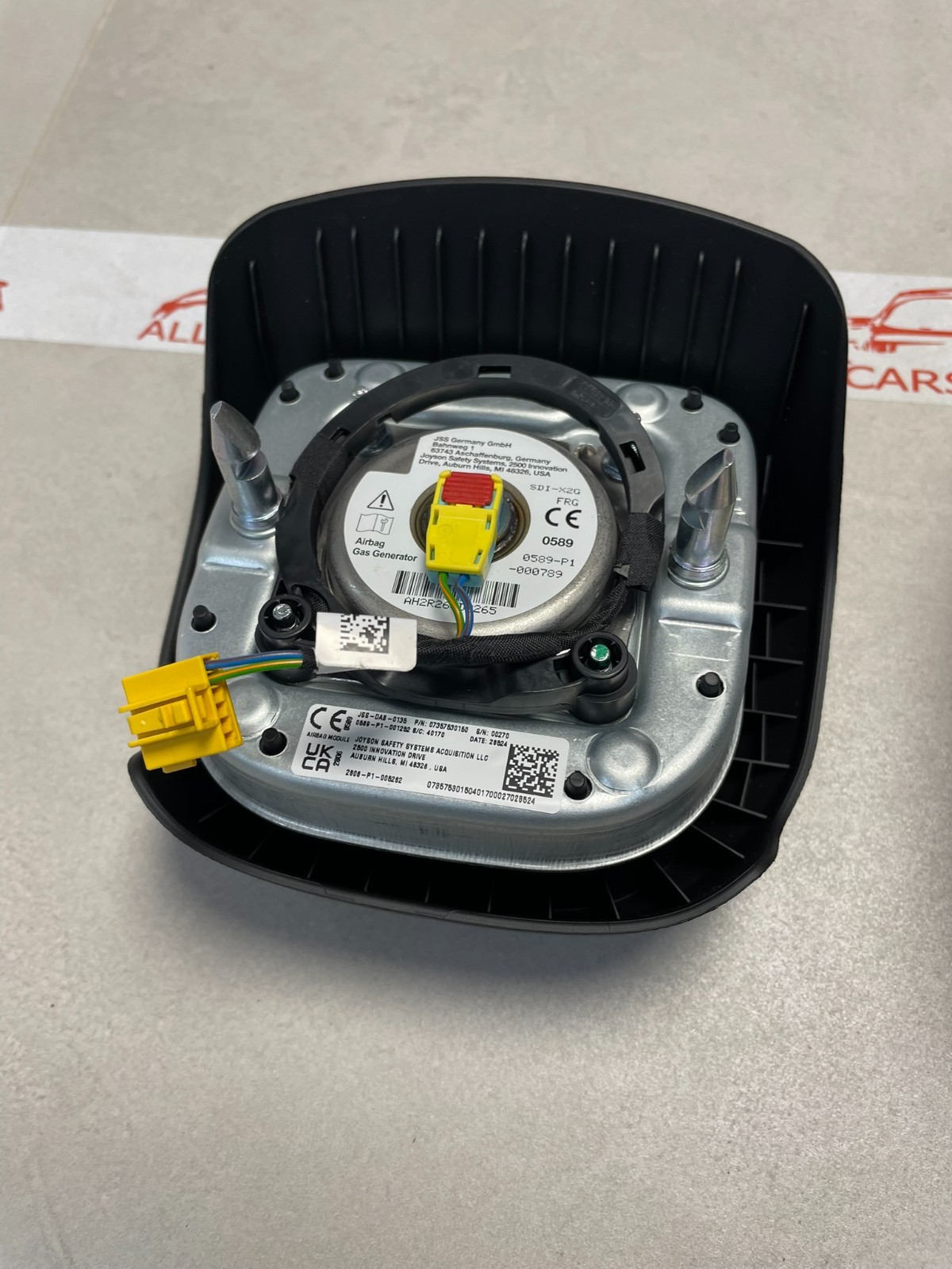 JEEP LENKRAD SPORT LEDER KOMPLET MIT SCHLAT WIPPEN 255569087BQW-AK NEU ORIGINAL - Obrázek 10