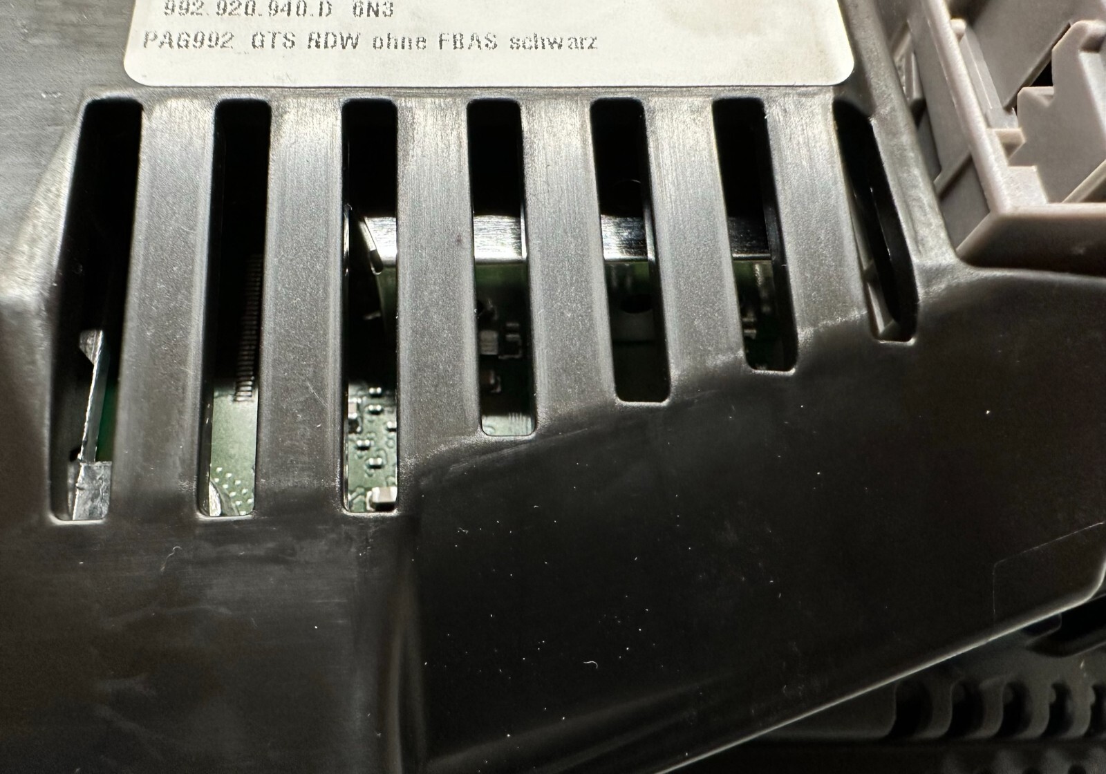 KOMBIINSTRUMENT VIRTUAL COCKPIT PORSCHE 992 GTS 992920940D SCHWARZ NEU - 0 KM! - Obrázek 19