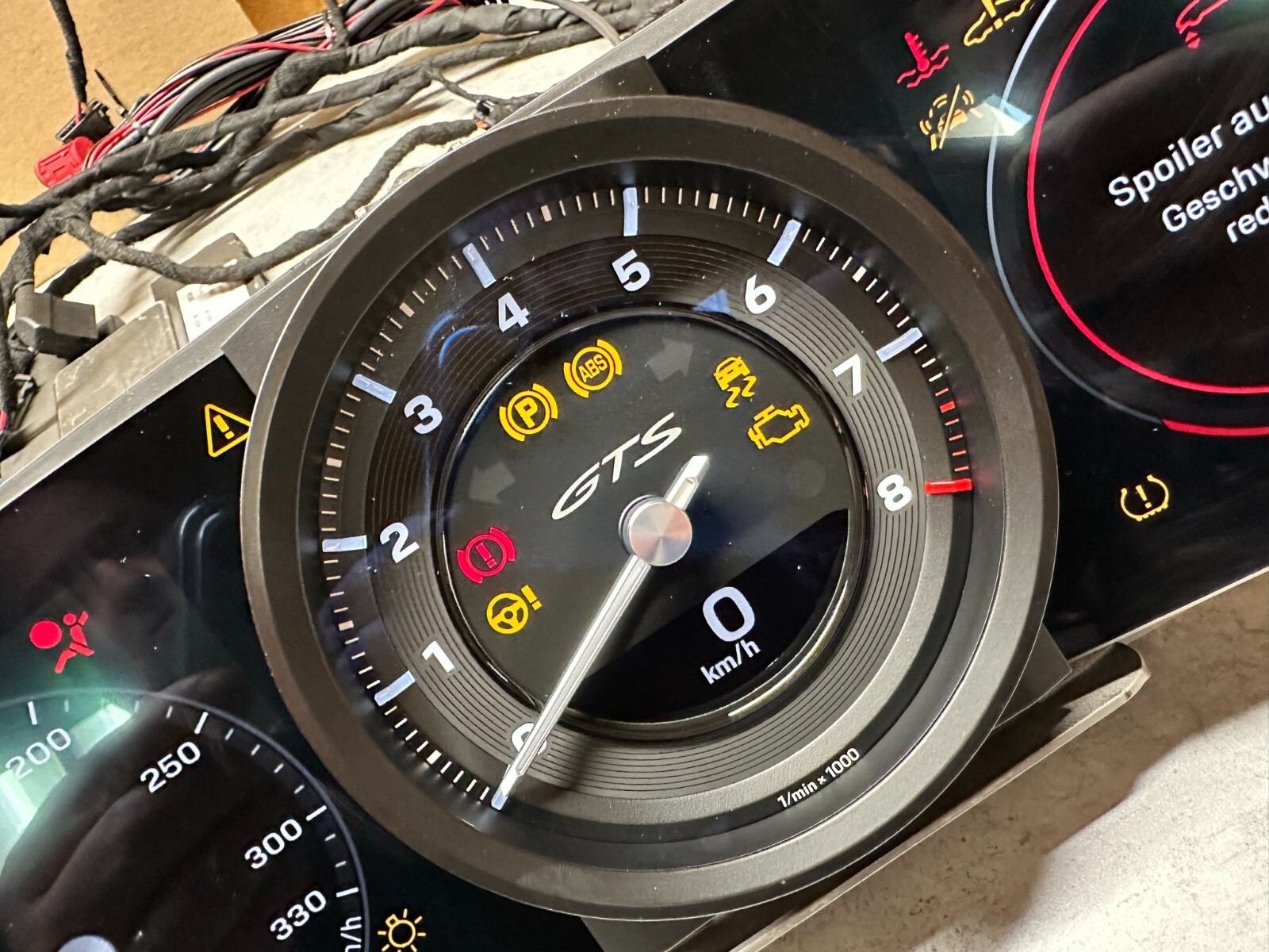 KOMBIINSTRUMENT VIRTUAL COCKPIT PORSCHE 992 GTS 992920940D SCHWARZ NEU - 0 KM! - Obrázek 23