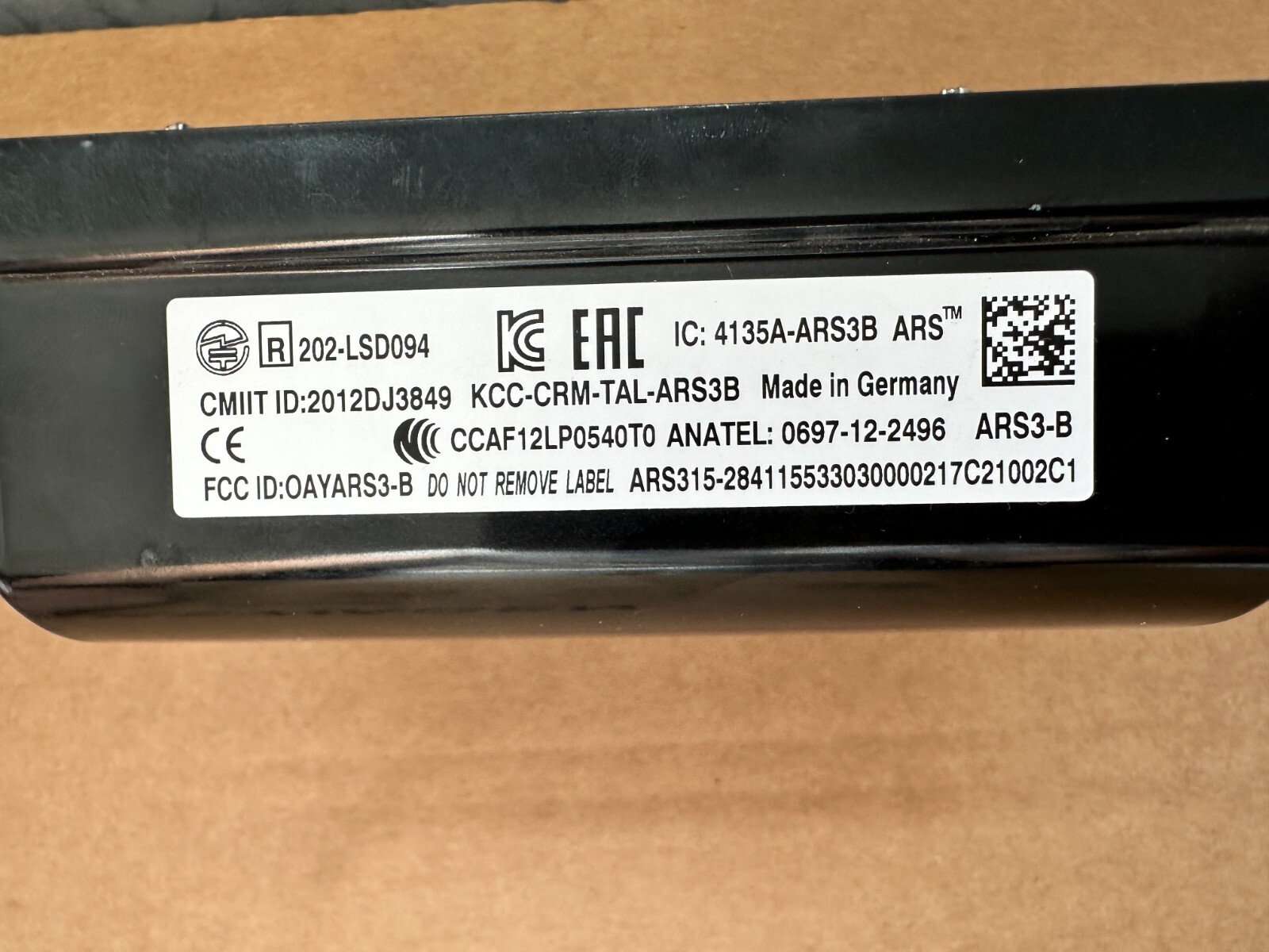 MERCEDES ACC RADARSENSOR A0009007907 W205 GLC W253 W217 S-KLASSE W222 ORIG.NEU! - Obrázek 10