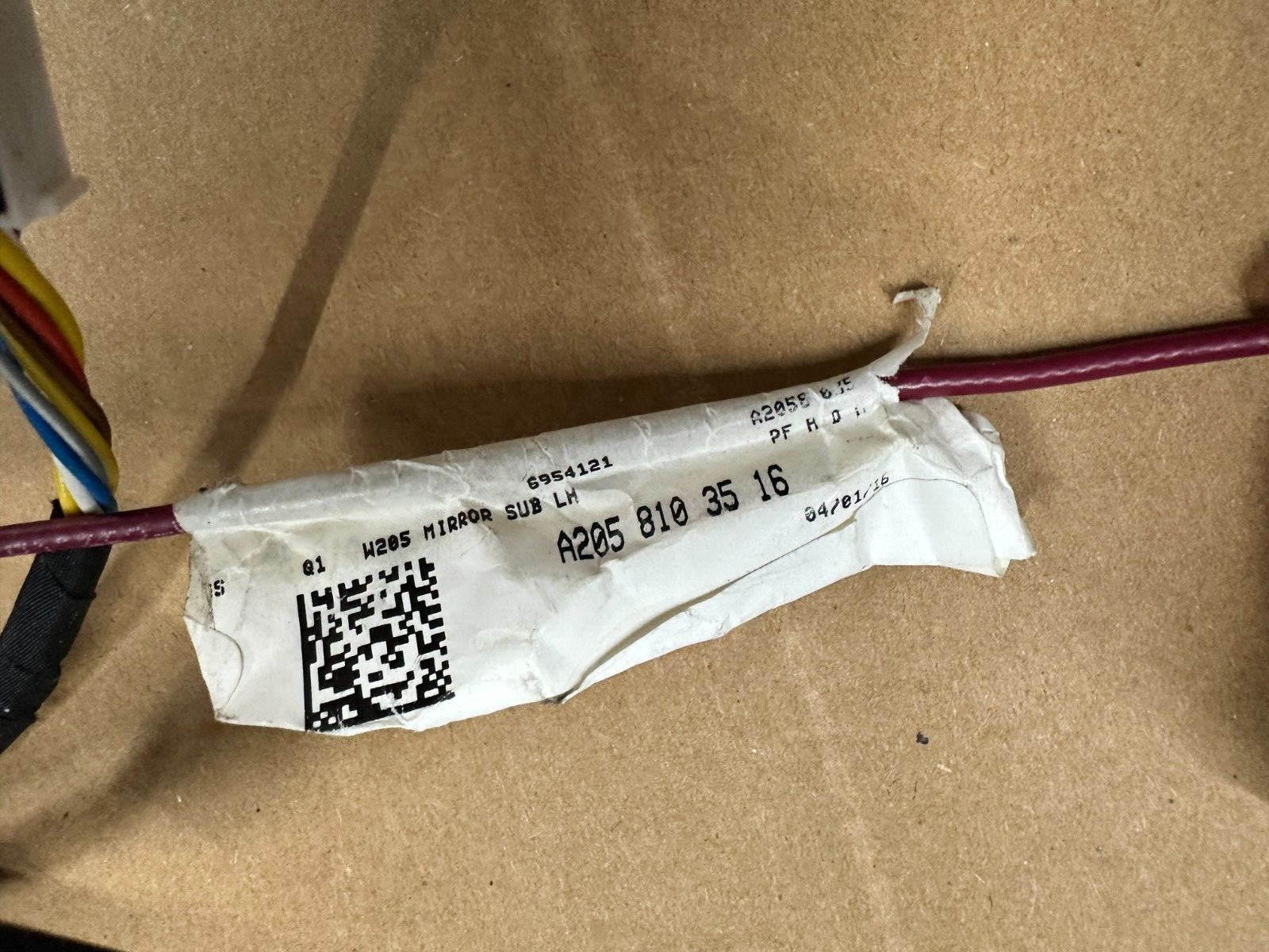 MERCEDES AUßENSPIEGEL SPIEGEL MIT TOTEM WINKEL A2058103516 ORIGINAL. 4 - Obrázek 8