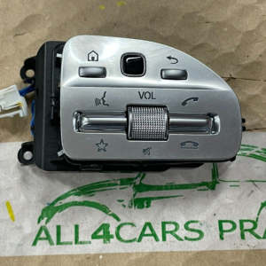 MERCEDES BENZ LENKRAD MULTIFUNKTIONSTASTEN SCHALTER SILBER A0999050504 ORIG NEU