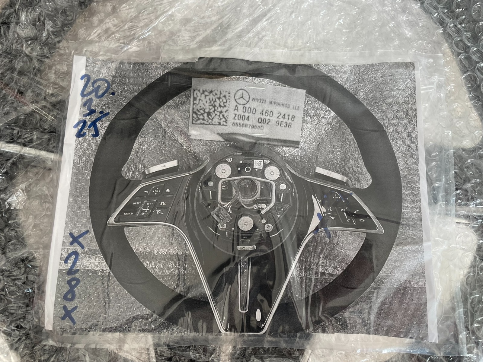 MERCEDES-BENZ S MAYBACH W223 2022 LENKRAD A0004602418 ORIG FAST NEU NUR 1400 KM - Obrázek 25