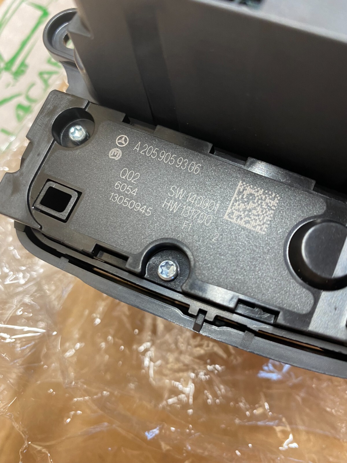 MERCEDES BENZ TOUCHPAD PANEL STEUERUNG A2059008726 ORIGINAL NEU!!! - Obrázek 8