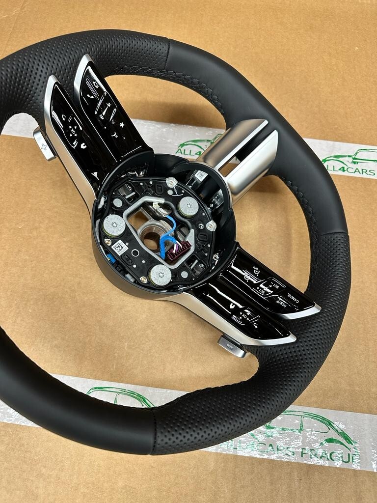MERCEDES BENZ W223 SPORT LENKRAD ABGEFLACHT SPORT STEERING WHEEL MULTIFUNKTION - Obrázek 12