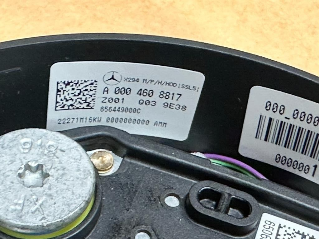 MERCEDES BENZ W223 SPORT LENKRAD ABGEFLACHT SPORT STEERING WHEEL MULTIFUNKTION - Obrázek 13