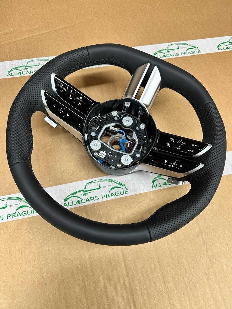 MERCEDES BENZ W223 SPORT LENKRAD ABGEFLACHT SPORT STEERING WHEEL MULTIFUNKTION - Obrázek 15