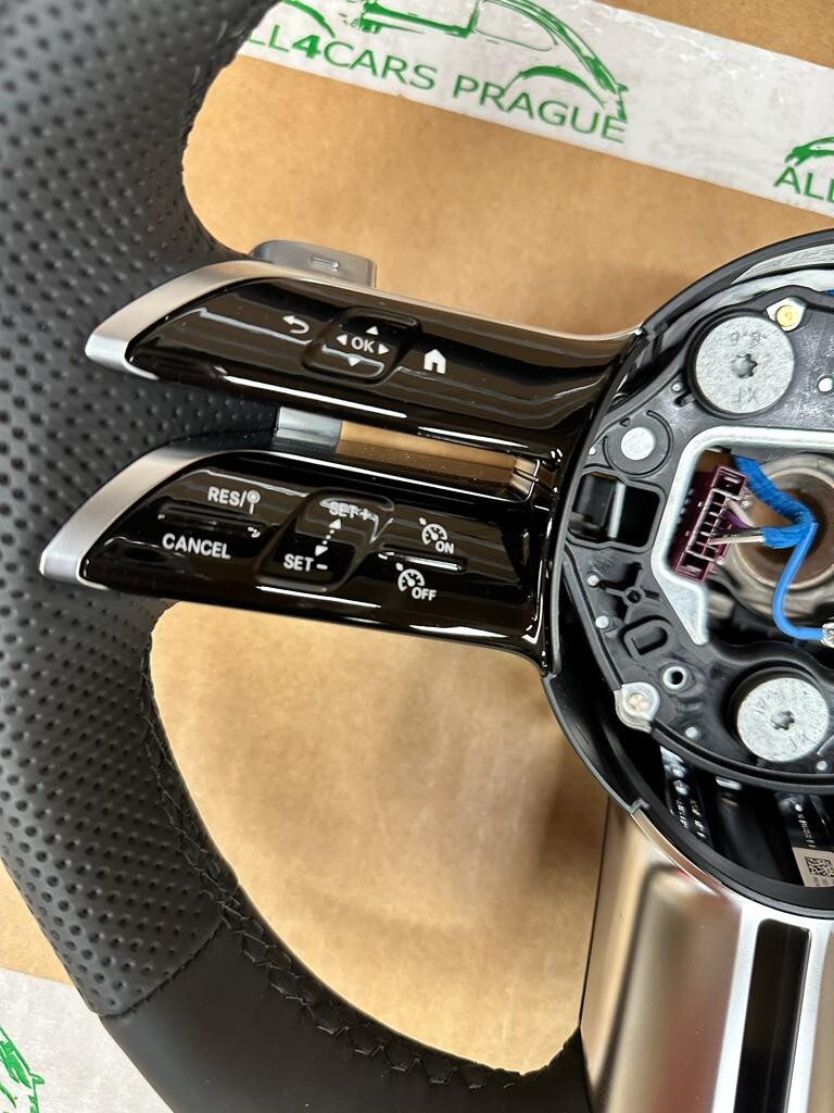 MERCEDES BENZ W223 SPORT LENKRAD ABGEFLACHT SPORT STEERING WHEEL MULTIFUNKTION - Obrázek 16