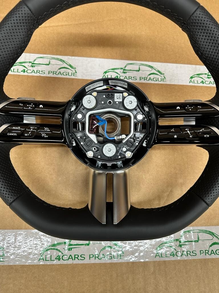 MERCEDES BENZ W223 SPORT LENKRAD ABGEFLACHT SPORT STEERING WHEEL MULTIFUNKTION - Obrázek 21