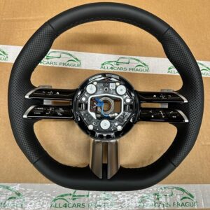 MERCEDES BENZ W223 SPORT LENKRAD ABGEFLACHT SPORT STEERING WHEEL MULTIFUNKTION