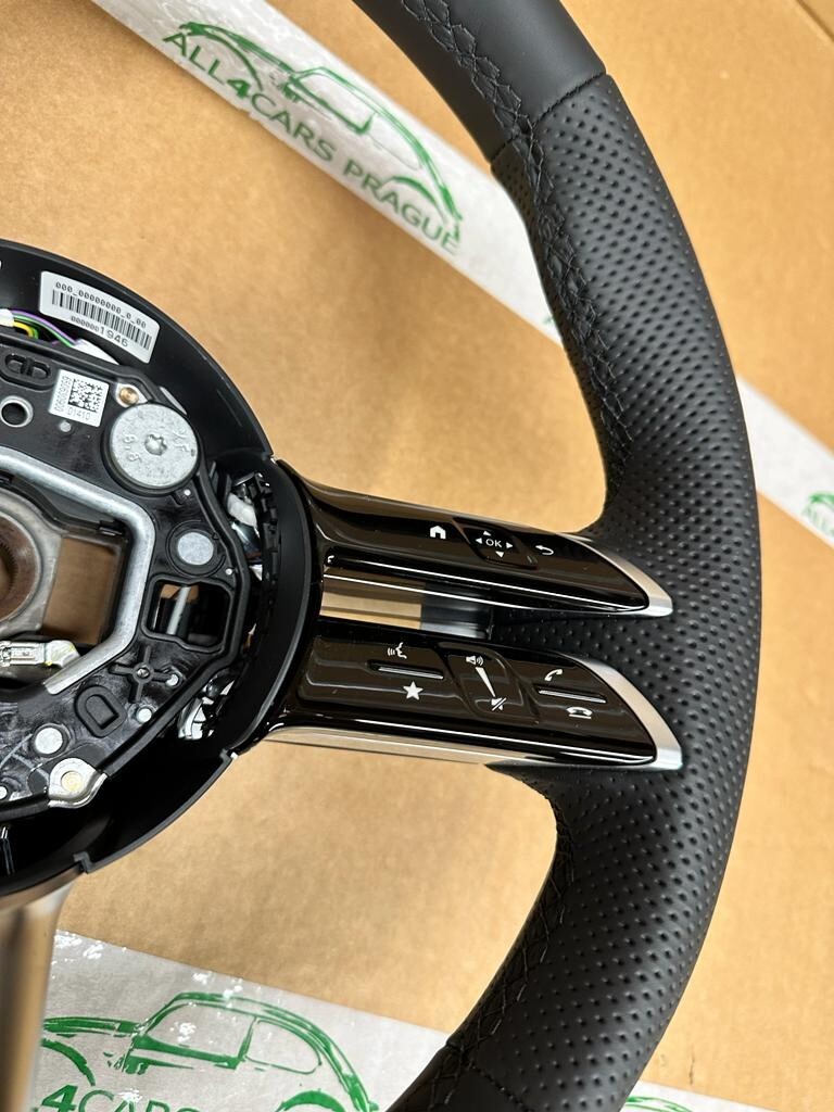 MERCEDES BENZ W223 SPORT LENKRAD ABGEFLACHT SPORT STEERING WHEEL MULTIFUNKTION - Obrázek 5