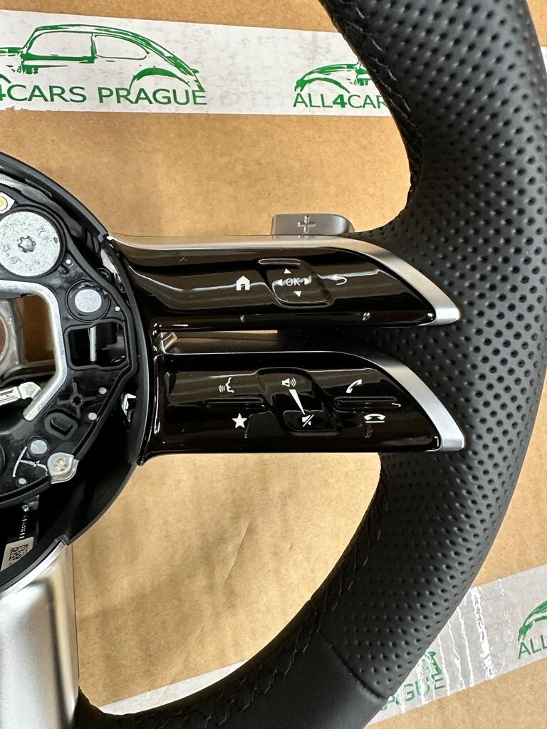 MERCEDES BENZ W223 SPORT LENKRAD ABGEFLACHT SPORT STEERING WHEEL MULTIFUNKTION - Obrázek 8