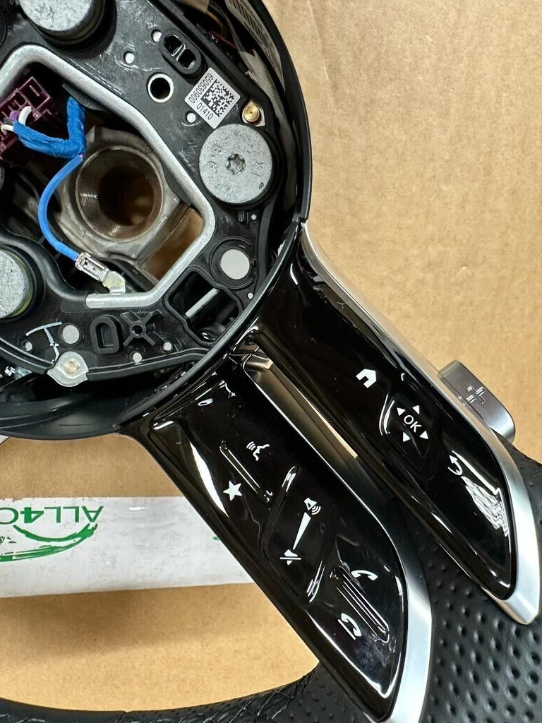 MERCEDES BENZ W223 SPORT LENKRAD ABGEFLACHT SPORT STEERING WHEEL MULTIFUNKTION - Obrázek 9