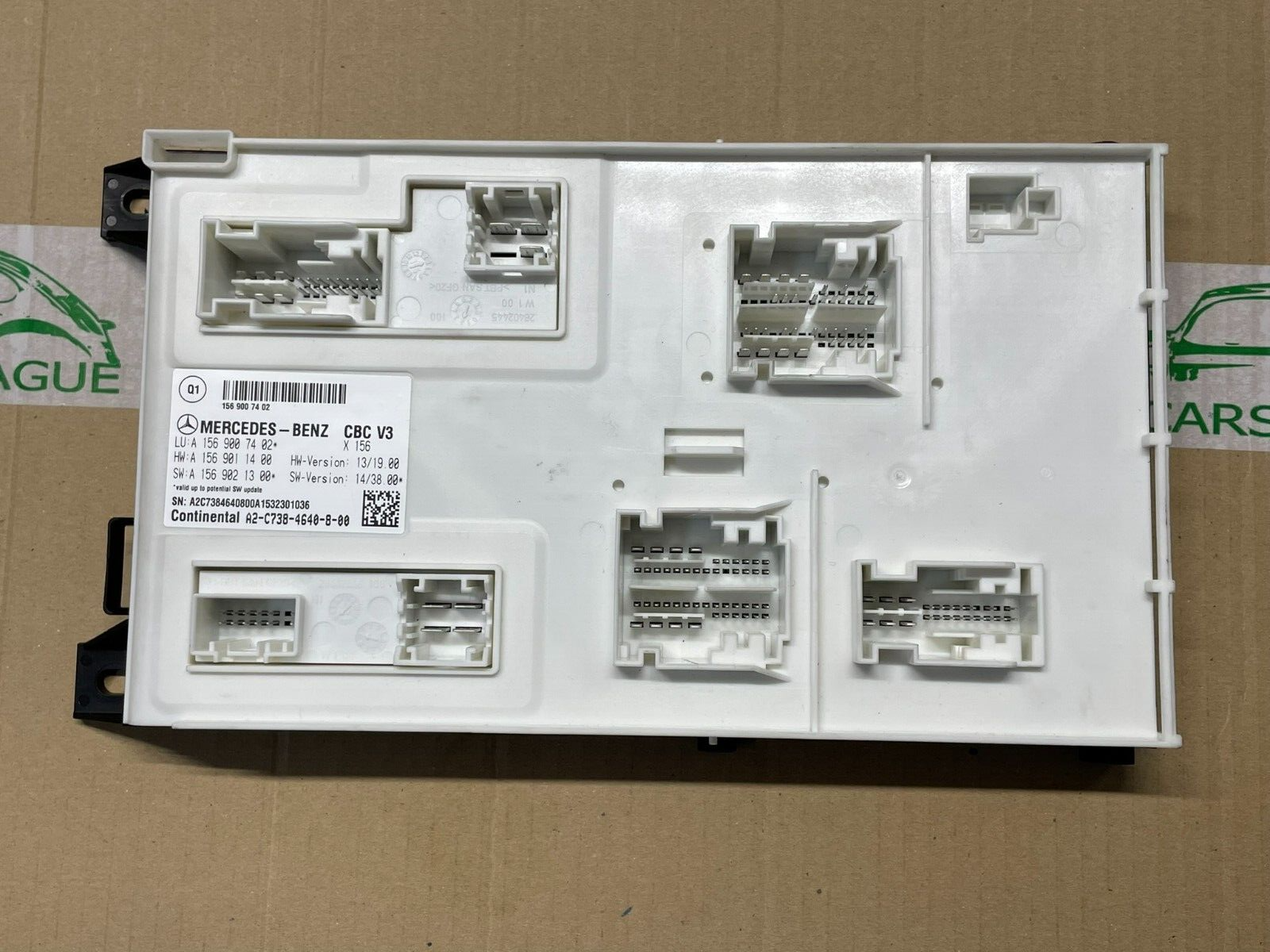 MERCEDES BENZ W246 W156 / INFINITI Q30 STEUERGERÄT A1569007402 DEM V TEST CAR - Obrázek 4
