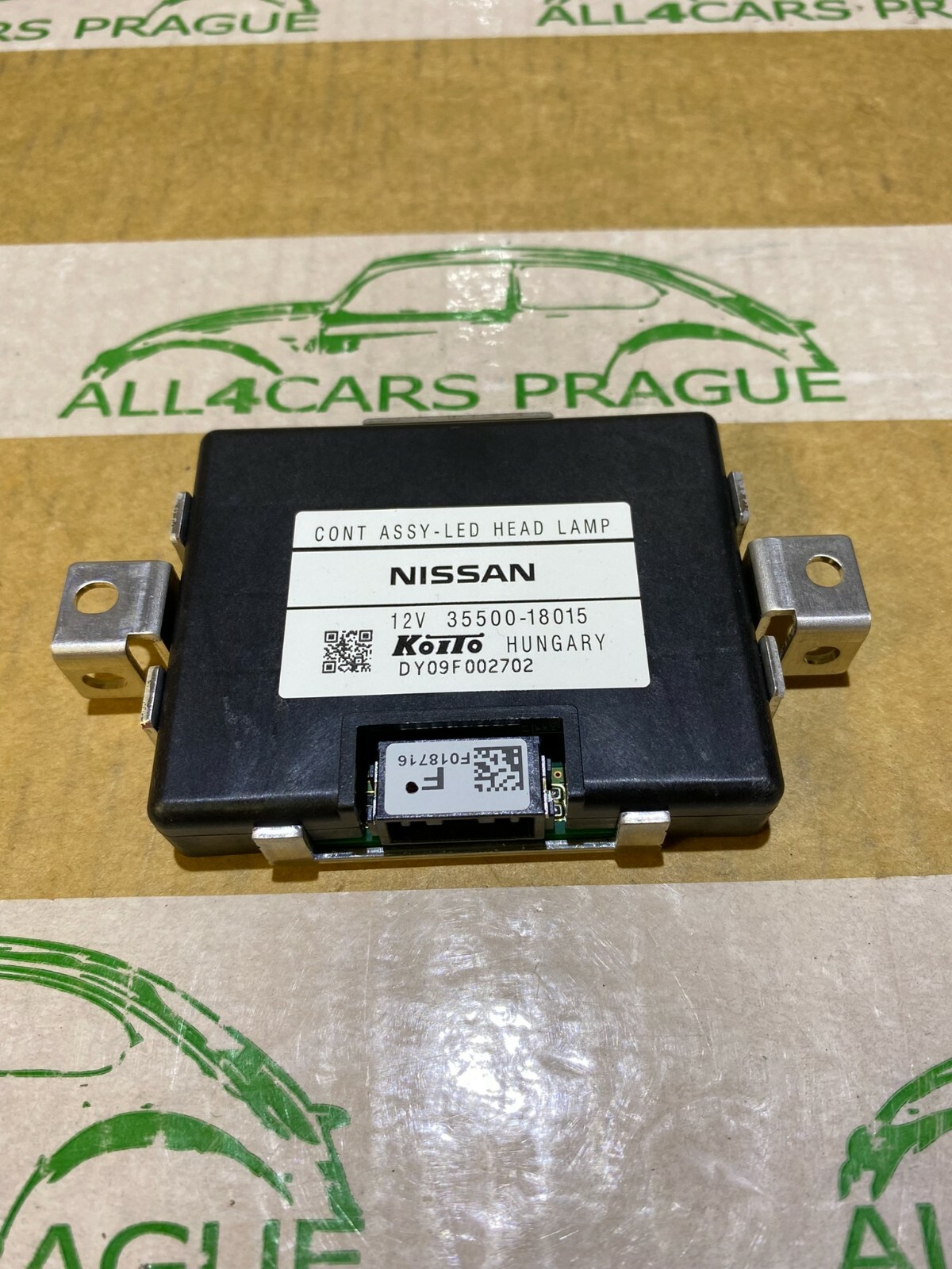 NISSAN QASHQAI SCHEINWERFER STEUERGERÄT 35500-18015 ORIGINAL NEU!!