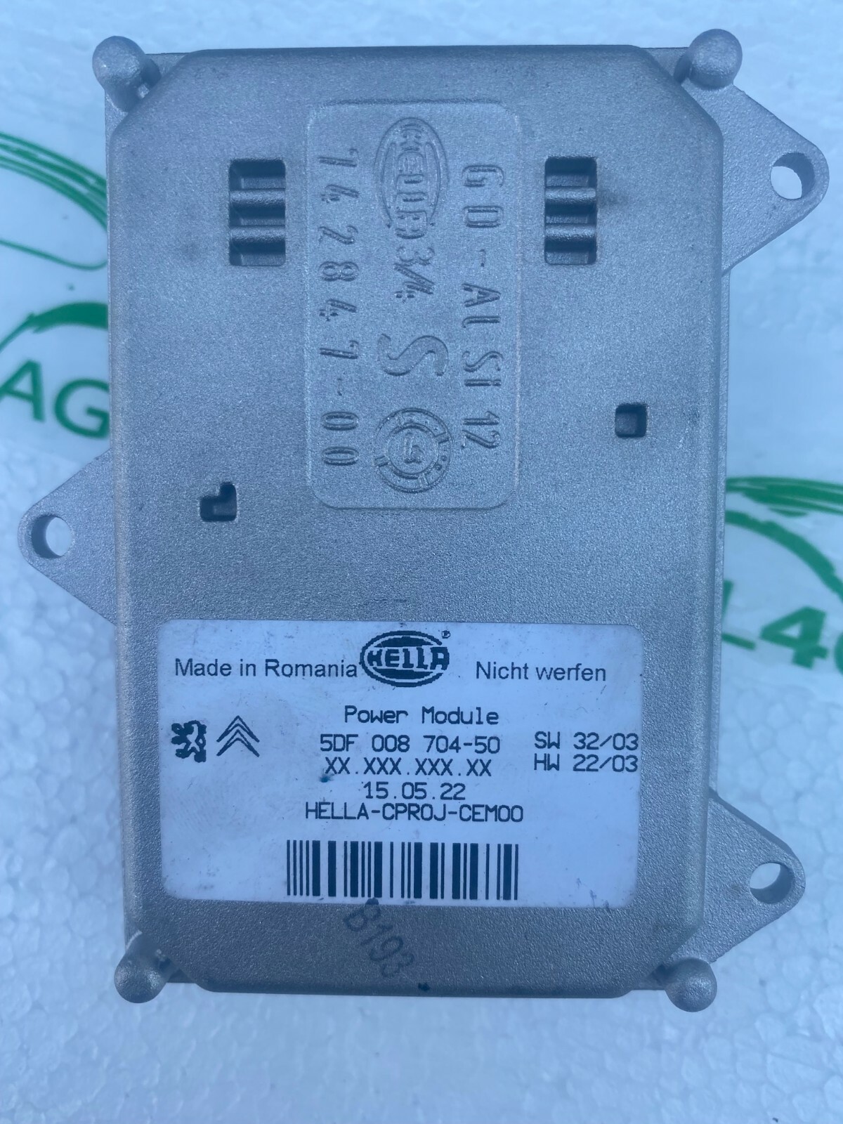 PEUGEOT / CITROEN 5DF00870450 XENON SCHEINWERFER STEUEGERÄT ORIGINAL NEU! - Obrázek 4