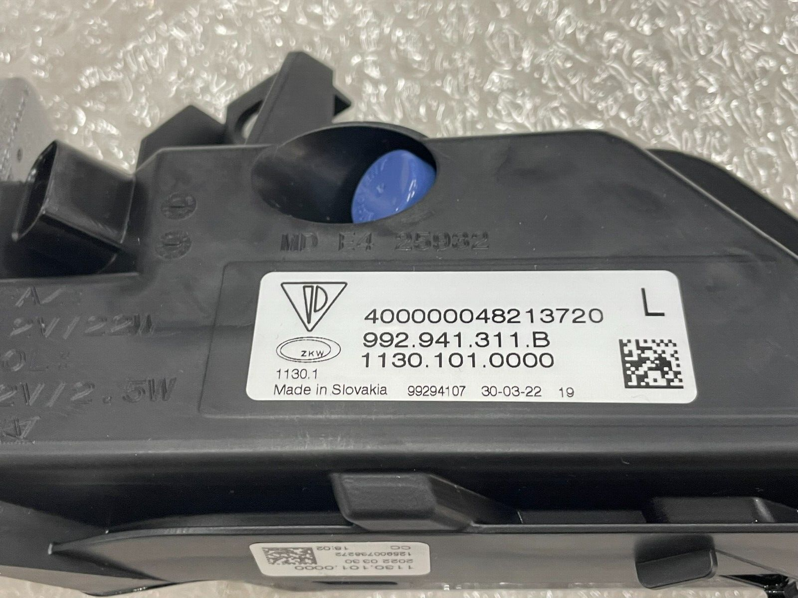 PORSCHE 992 LED TAG FAHRLICHT DAY LIGHT L 992941311B NEU PORSCHE ORIGINAL TEIL ! - Obrázek 6