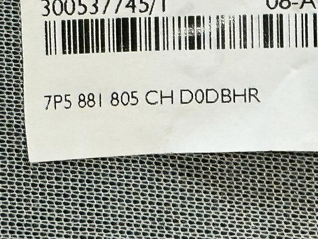 PORSCHE CAYENNE 7P5 SITZ BEZUG 7P5881805CH SITZBEZUG SCHWARZ LEDER GELOCHT NEU ! - Obrázek 14