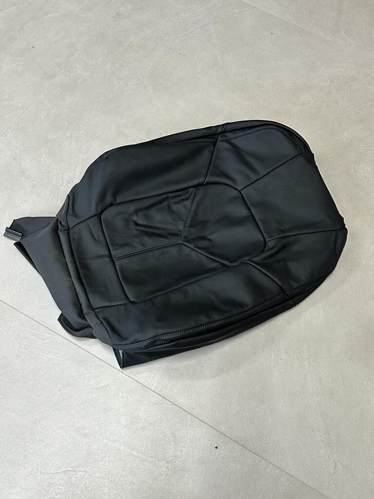 PORSCHE CAYENNE 7P5 SITZ BEZUG 7P5881805CH SITZBEZUG SCHWARZ LEDER GELOCHT NEU ! - Obrázek 5