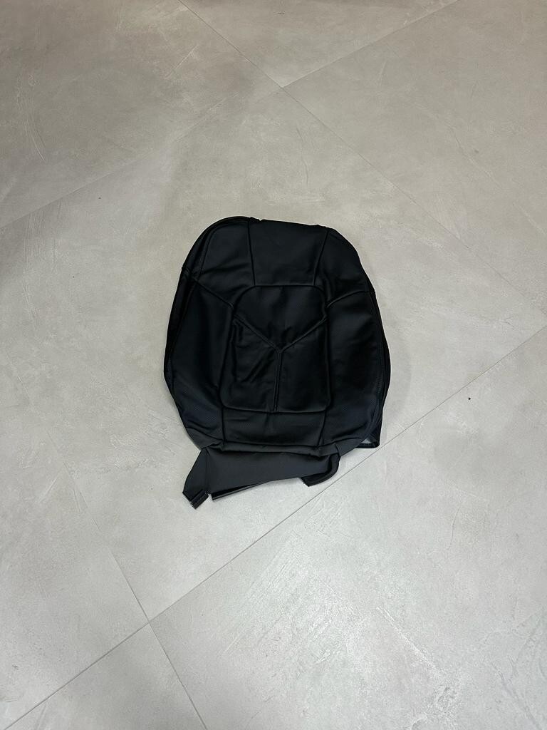 PORSCHE CAYENNE 7P5 SITZ BEZUG 7P5881805CH SITZBEZUG SCHWARZ LEDER GELOCHT NEU ! - Obrázek 6