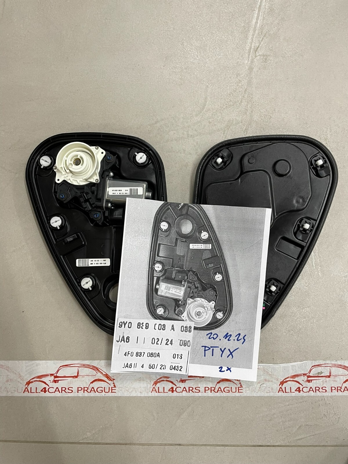 PORSCHE CAYENNE 9Y SOFT CLOSE ABDECKUNG 9Y0839003A + ANTRIEBSEINHEIT 4F0837060A - Obrázek 12