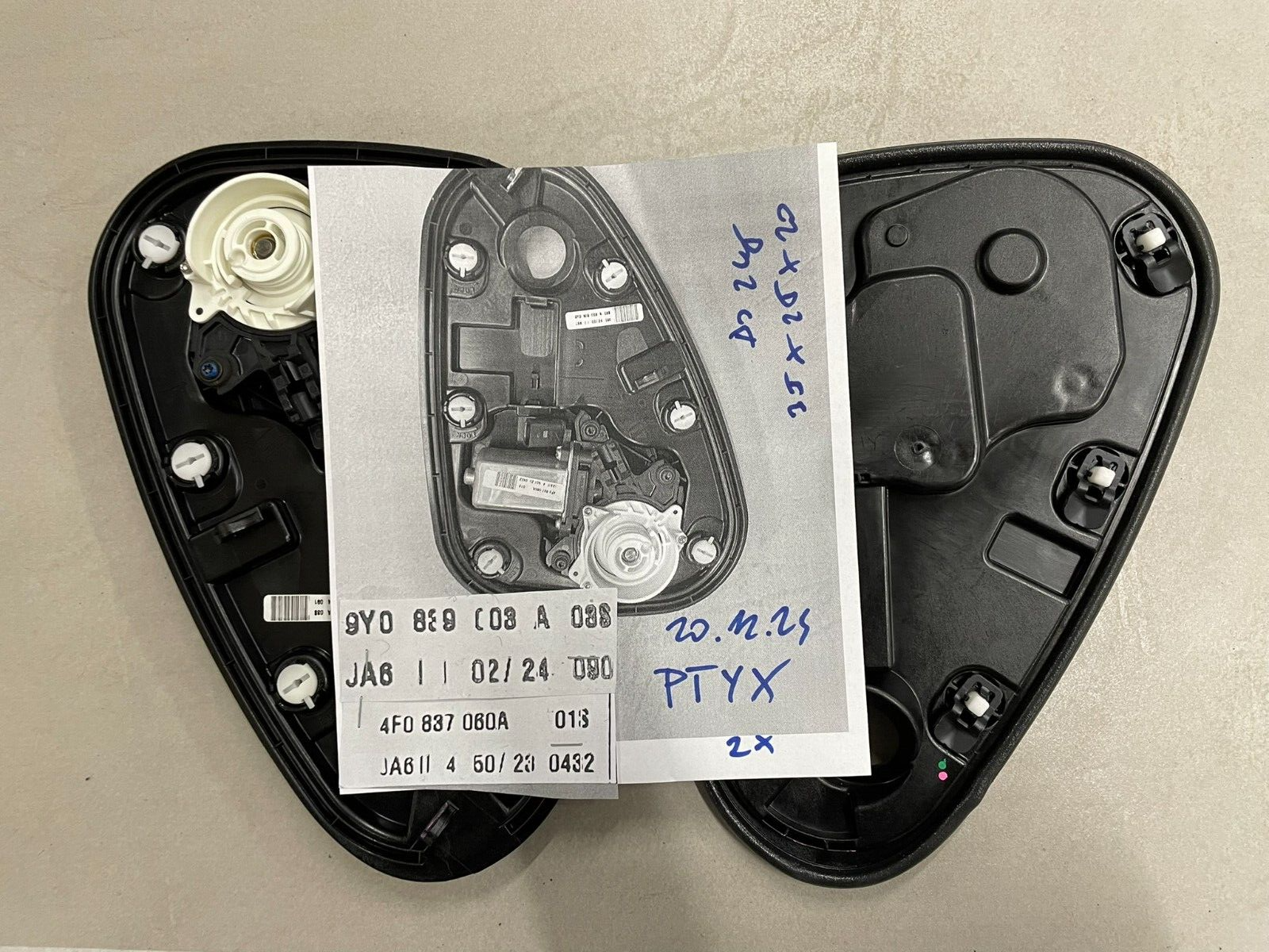 PORSCHE CAYENNE 9Y SOFT CLOSE ABDECKUNG 9Y0839003A + ANTRIEBSEINHEIT 4F0837060A - Obrázek 13