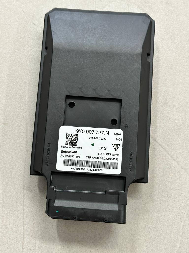 PORSCHE CAYENNE 9Y SUSPENSION CONTROLLER 9Y0907727N 9Y0 907 727 N NEU ORIG.TEIL! - Obrázek 3