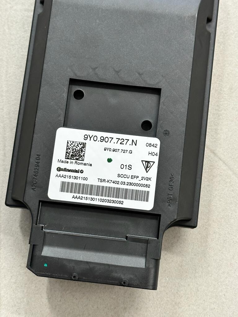PORSCHE CAYENNE 9Y SUSPENSION CONTROLLER 9Y0907727N 9Y0 907 727 N NEU ORIG.TEIL! - Obrázek 4