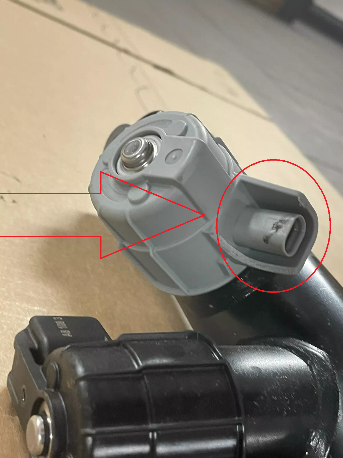 PORSCHE CAYENNE 9YA-2 STOSSDÄMPFER ELEKTRISCH HINTER LINKS 9Y0513027F ORIG NEU - Obrázek 14