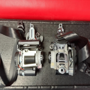 PORSCHE CAYENNE SICHERHEITS GURTEN SEATBELTS  R+L 9Y0857705K 9Y0857706K ORIG.NEU