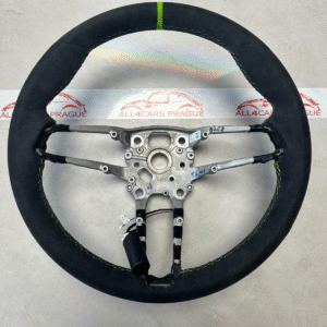 PORSCHE GTS TURBO LEERES RAHMEN LENKRAD BEHEIZT SCHWARZ (GRÜN) ALCANTARA LEDER