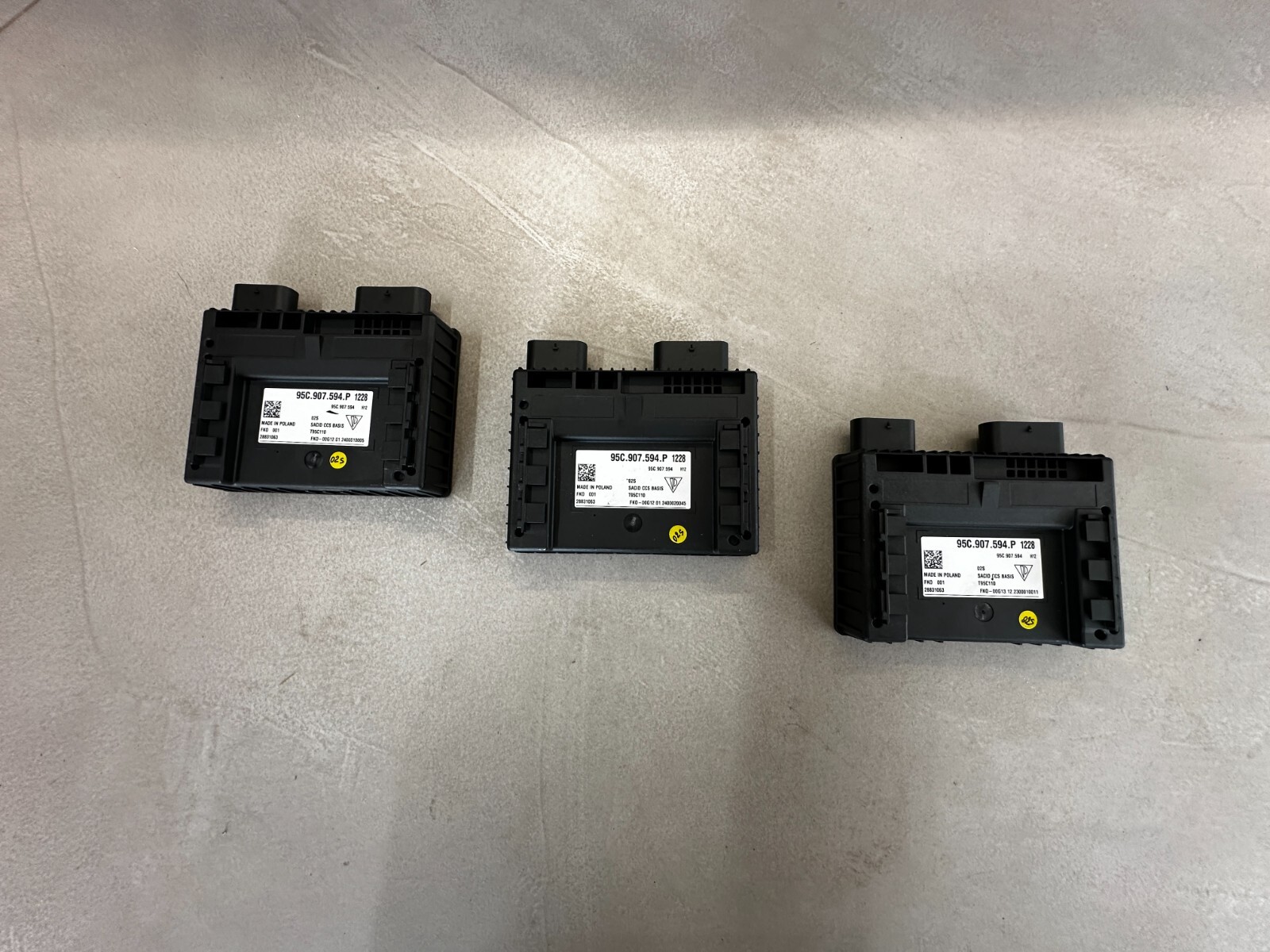 PORSCHE STEUERGERÄT MODUL 95C907594P ORIG.NEU!! - Obrázek 4