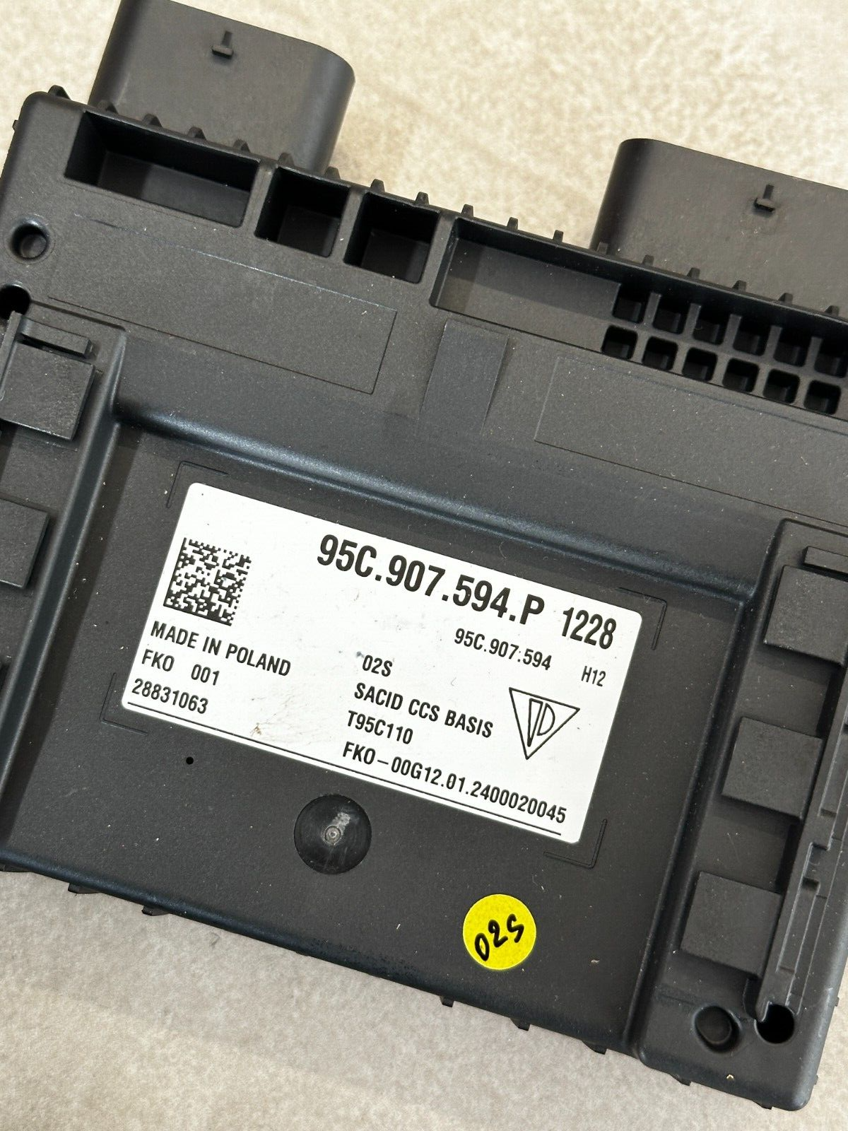 PORSCHE STEUERGERÄT MODUL 95C907594P ORIG.NEU!! - Obrázek 8