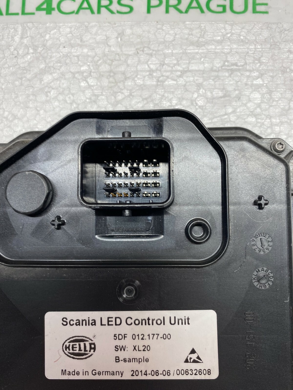 SCANIA LED CONTROL UNIT ECU HEADLAMP 5DF 012.177-00 / 5DF01217700 ORIG. NEW! - Obrázek 4
