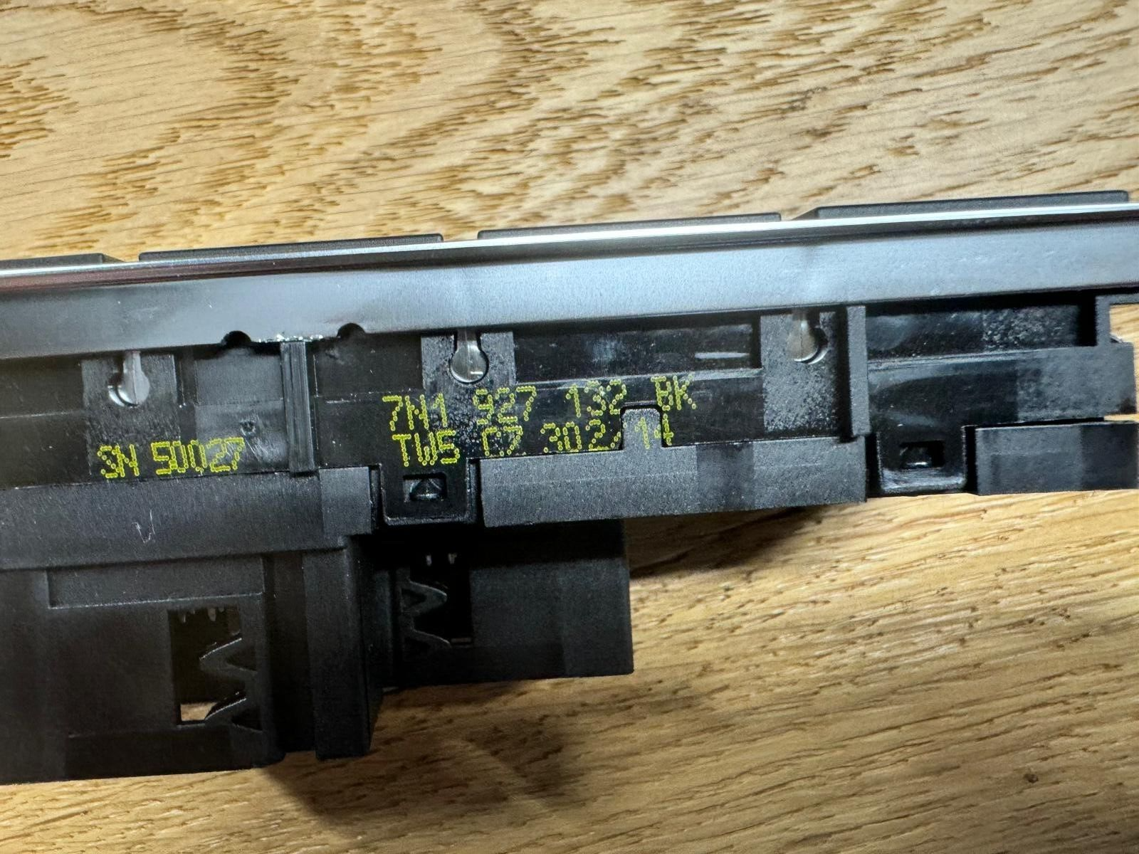 SEAT ALHAMBRA VW SHARAN BEDIENEINHEIT DRUCKTASTEN 7N0927137F FAST NEU DEM.TEST - Obrázek 12