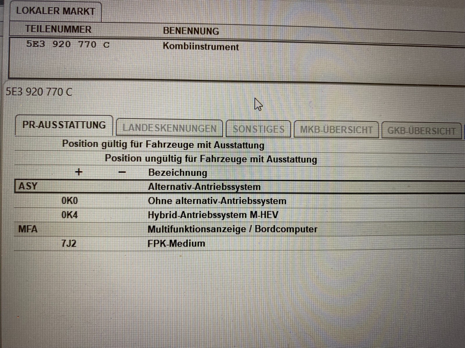ŠKODA OCTAVIA IV 2020- KOMBIINSTRUMENT VIRTUAL CLUSTER COCKPIT 5E3920770C 0 KM - Obrázek 11