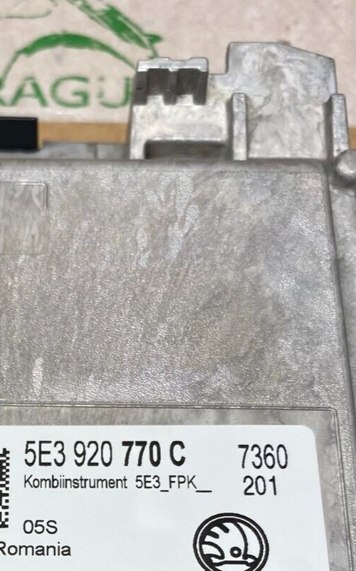 ŠKODA OCTAVIA IV 2020- KOMBIINSTRUMENT VIRTUAL CLUSTER COCKPIT 5E3920770C 0 KM - Obrázek 9